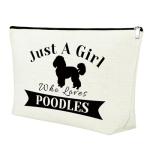 Poodle Lover Makeup Bag - Perfect Gift!