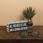 Paw Print Box Sign for Dog Lovers