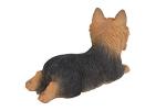Yorkshire Terrier Lying Down Resin Statue