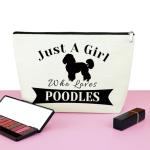 Poodle Lover Makeup Bag - Perfect Gift!