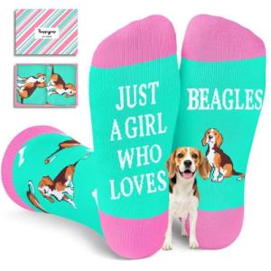 Beagle Socks for Dog Lovers and Gifts