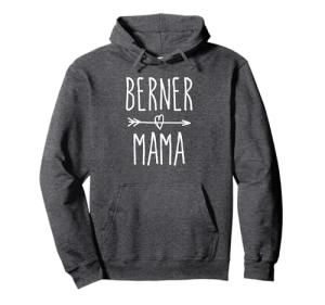 Cute Bernese Mountain Dog Mom Pullover Hoodie