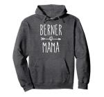 Cute Bernese Mountain Dog Mom Pullover Hoodie