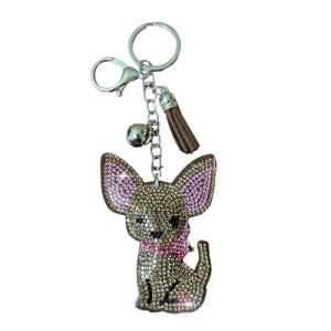 Charming Chihuahua Keychain for Dog Lovers