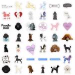 Poodle Stickers - Fun Decals for Dog Lovers