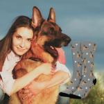 Cute German Shepherd Crew Socks for Dog Lovers