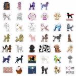 Poodle Stickers - Fun Decals for Dog Lovers