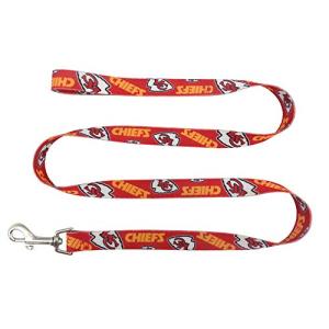 Kansas City Chiefs Pet Leash in Team Colors