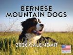 2026 Bernese Mountain Dog Monthly Wall Calendar