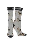 Yorkie Puppy Crew Socks for Dog Lovers