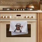 Funny Rottweiler Chef Kitchen Towels Set