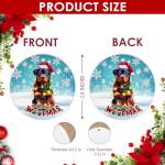 Adorable Rottweiler Christmas Ornament for Dog Lovers