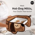 Funny Dachshund Oven Mitts for Dog Lovers