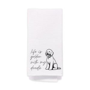 Goldendoodle Hand Towels for Dog Lovers