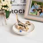 Dog Mom Gold Ring Holder for Dog Lovers