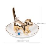 Dog Mom Gold Ring Holder for Dog Lovers