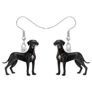 Cute Great Dane Earrings for Dog Lovers