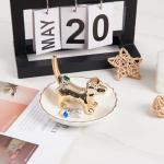 Dog Mom Gold Ring Holder for Dog Lovers