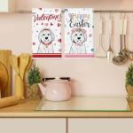 11-Piece Doodle Dog Kitchen Towel Set