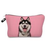 Siberian Husky Makeup Bag for Dog Lovers