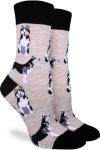 Husky Dog Socks for Women, Sizes 5-9