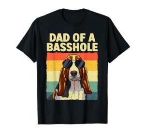 Basset Hound Lover T-Shirt for Dog Dads