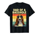 Basset Hound Lover T-Shirt for Dog Dads