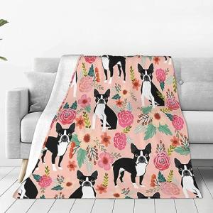 Boston Terrier Throw Blanket - Cozy & Warm