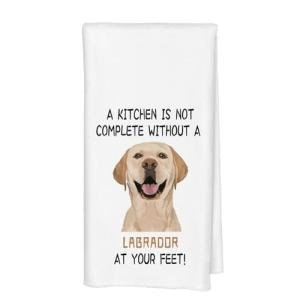 Yellow Lab Kitchen Towels - Perfect Gifts for Dog Lovers