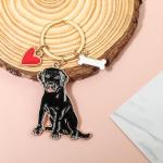 Cute Golden Retriever Keychain for Dog Lovers