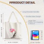 Husky Dog Lover Canvas Tote Bag