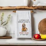 Basset Hound Kitchen Towels - Perfect for Dog Lovers