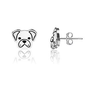 Boxer Stud Earrings for Dog Lovers