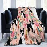 Boston Terrier Throw Blanket - Cozy & Warm
