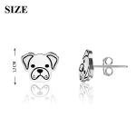 Boxer Stud Earrings for Dog Lovers