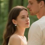 Cute Maltese Heart Hoop Earrings for Dog Lovers