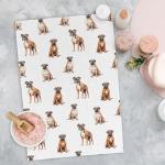 Boxer Dog Mom Kitchen Towels for Dog Lovers