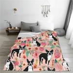 Boston Terrier Throw Blanket - Cozy & Warm