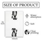 Funny Great Dane Wine Kitchen Towels for Dog Lovers