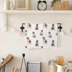 Boxer Dog Mom Kitchen Towels for Dog Lovers