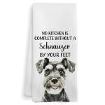 Funny Schnauzer Kitchen Towels for Dog Lovers