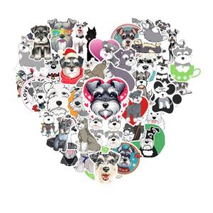 50 Funny Schnauzer Dog Stickers for Everyone