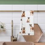 Boxer Dog Mom Kitchen Towels for Dog Lovers