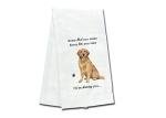Soft Cotton Golden Retriever Kitchen Towels