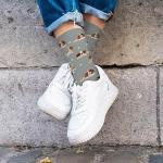 Funny King Charles Cavalier Dog Crew Socks