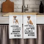 Boxer Dog Kitchen Towels - Fun Decorative Set