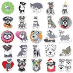 50 Funny Schnauzer Dog Stickers for Everyone