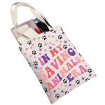 Large Veterinary Tote Bag for Animal Rescue Lovers