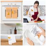 Funny Golden Retriever Dish Towels – 5 Pack