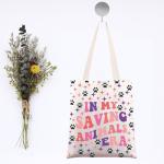 Large Veterinary Tote Bag for Animal Rescue Lovers